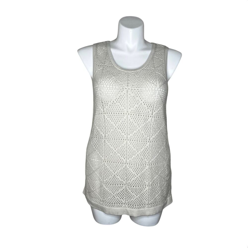 ABERCROMBIE & FITCH Women’s Sleeveless Knit Tunic Beige Size Large